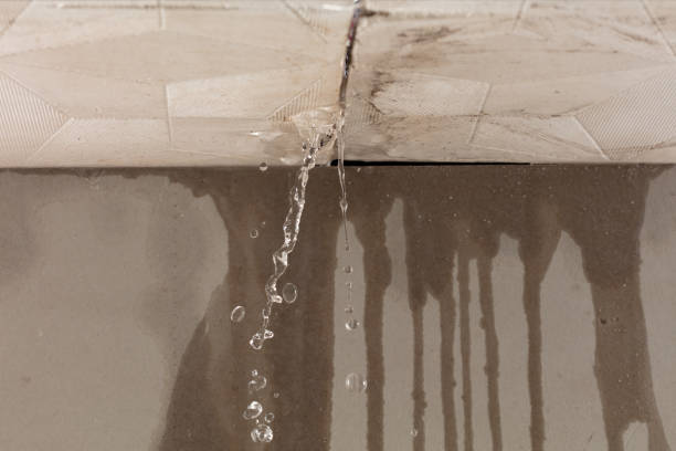 Professional Structural Drying technician working in Afton, OK